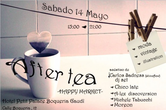 After Tea Market After Tea Market flyer