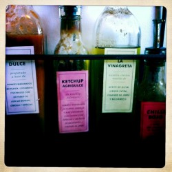 Kiosko condiments Kiosko condiments