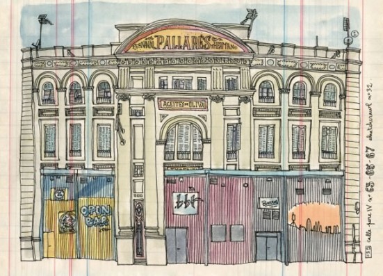 Carrer de Pere IV, 63-67 (Lapin Barcelona) Illustration of the building at C/ Pere IV, 63-67