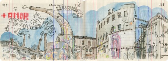 La Escocesa, Poblenou (Lapin Barcelona) Illustration of La Escocesa, Poblenou