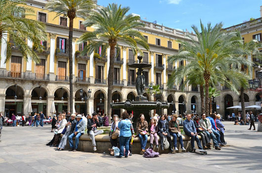 Plaça Reial photo of Plaça Reial