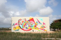 Barcelona street art by Kenor Barcelona street art by Kenor