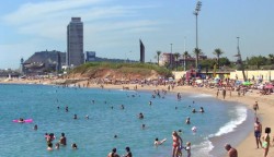 Playa de la Mar Bella photo of Playa de la Mar Bella