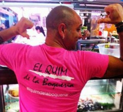 Quim in the new pink t-shirts photo of Quim
