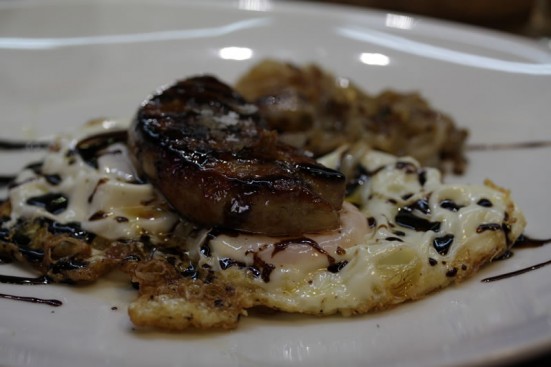 Caramelized foie gras photo of caramelized foie gras